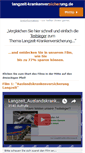 Mobile Screenshot of langzeit-krankenversicherung.de