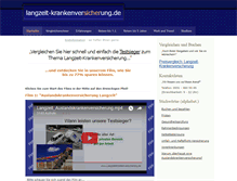 Tablet Screenshot of langzeit-krankenversicherung.de